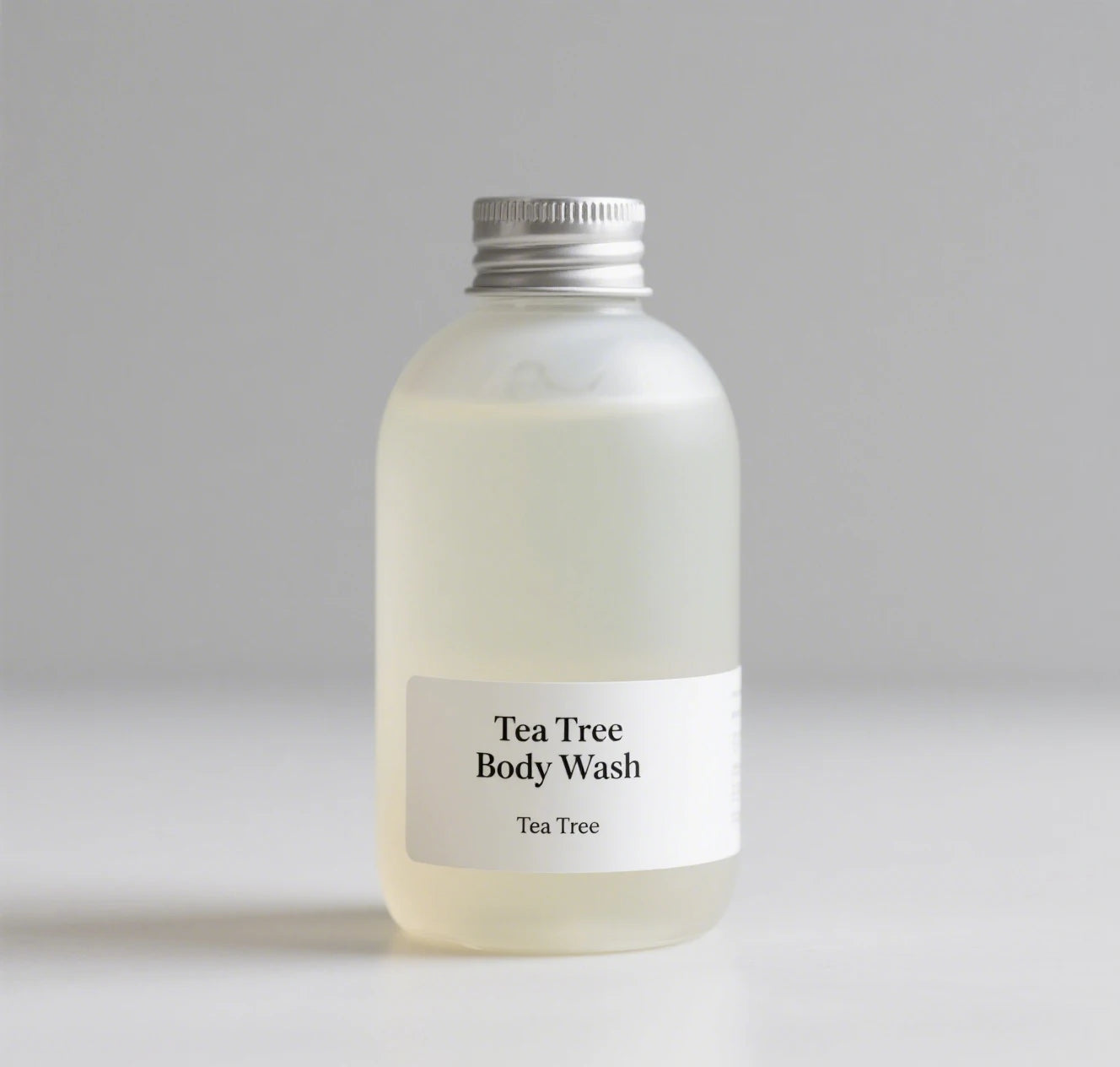 Private Label Tea Tree Body Wash Natural Ingredients Shower Gels