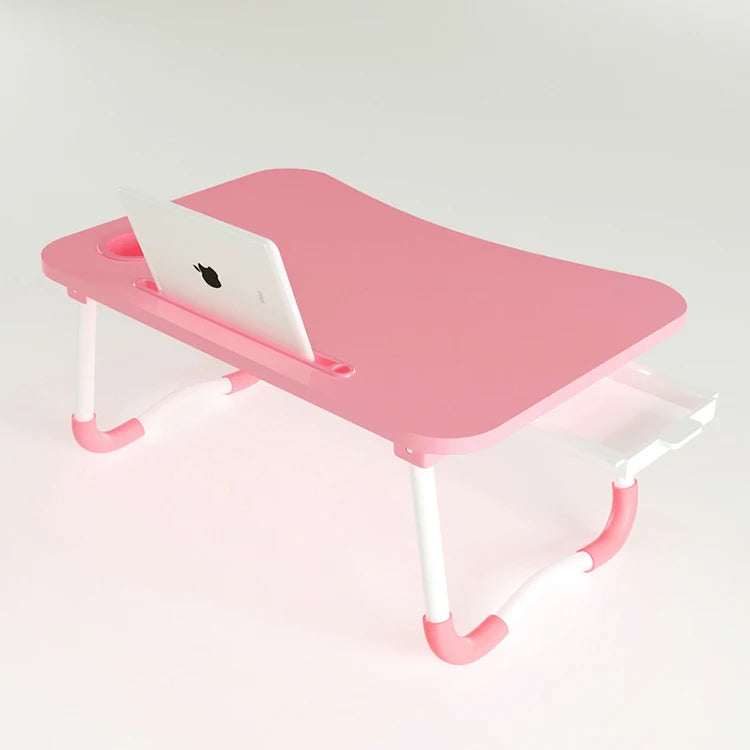 Ergonomic Small Foldable Portable Multifunctional Laptop Desk for Bed Dining School Living Room Outdoor Use Made From MDF MFC