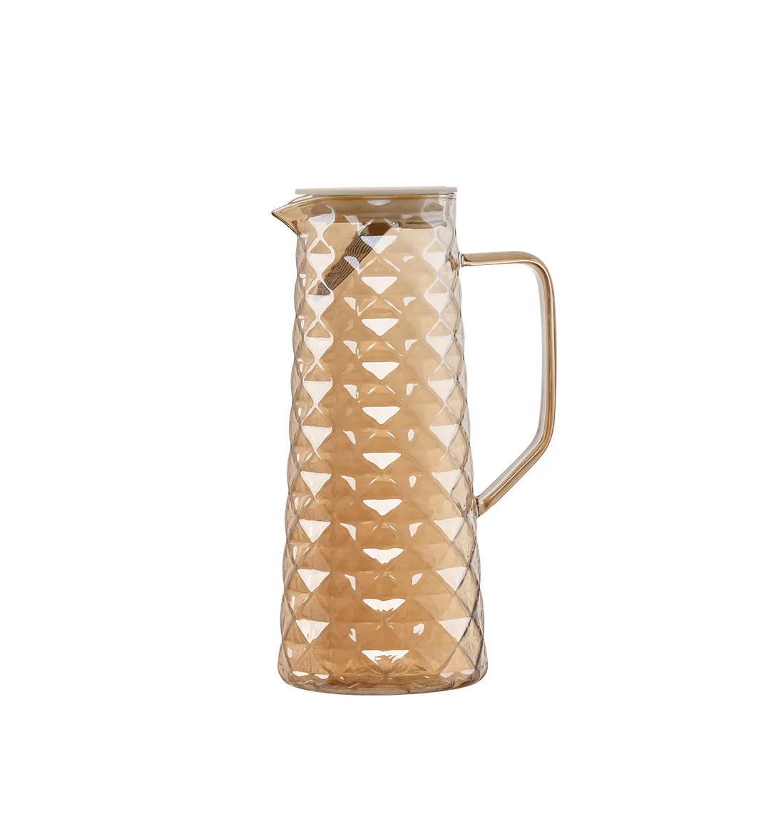1.2L Cold Water Pitcher Glass Jug TeaPot with Filter