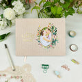 Wedding Guest Book Decoration Wedding Reception Thick Paper Hardcover 8" x 10" Personalized Wedding Guest Book