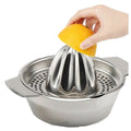 Large Capacity Manual Juicer 304 Stainless Steel Safe Rotary Lemon & Orange Press Tool for Household for Fruit & Vegetables