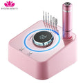 Strong White Non Rechargeable Portable High Speed Electric Nail Care Art Tools and Sander Equipment Accessories Suppliers