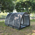 CZX-554 Attachable Bike Storage Tent Outdoor Storage Shed Cover Connectable Bicycle Storage Shed