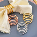 Metal  Napkin Rings Wedding Restaurant Decoration Dining Room Use Napkin Rings Gold Wedding