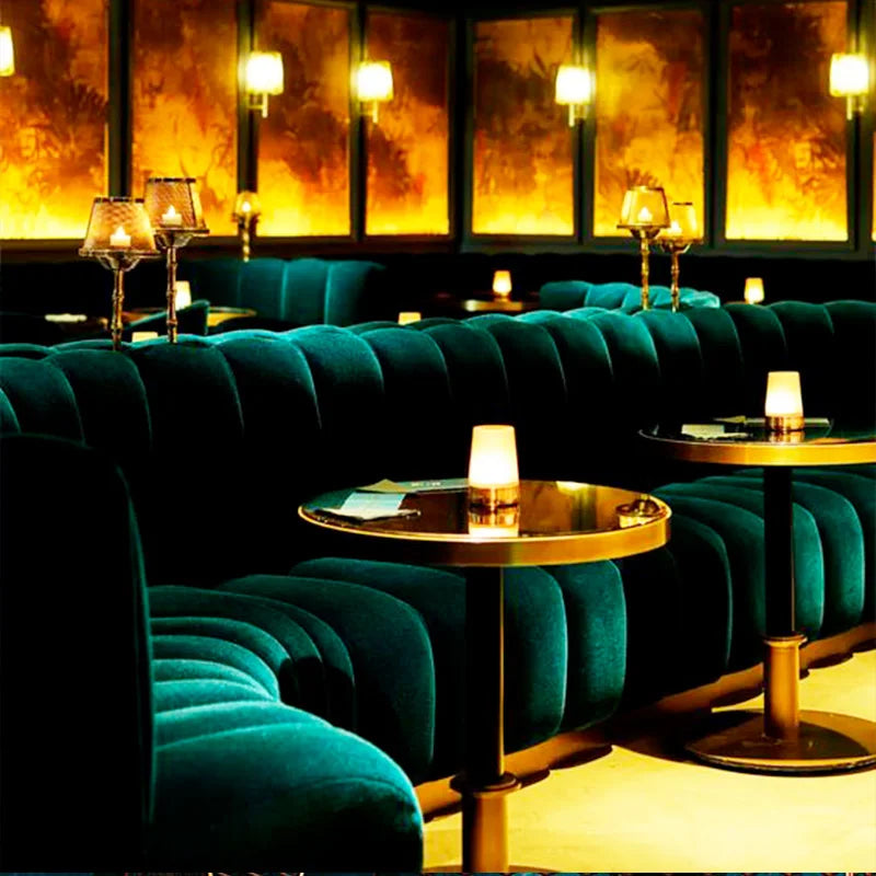 Upolstered Solid Wood Modern Dining Chair and Table Sets for Chinese Restaurant Commercial Furniture with Custom Options