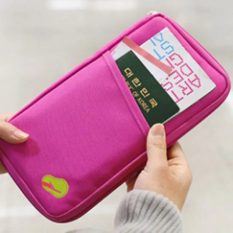 Travel Wallet Passport Cover Document Card Holder Ticket Credit Card Holder Organizer Passport Holder