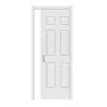 Factory Price Modern Manual Finished Plywood Panel Door Design Wood Sliding Pocket Doors for House Villa Apartment