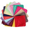Men's Solid Color Pocket Towel 30X30cm Suit Small Pocket Square Wedding Party Dress Polyester Handkerchief Chest Towel for Gift