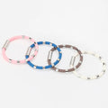 Energy Balance Ion Fitness Sport Bracelets Multi Color Antistatic Wrist Strap Stainless Steel Silicone Lovers Bracelet