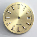 Watch Accessories Ornament Accessories Gold Sun Print Literal Dial Luminous Scale ADAPTS Mechanical Quartz Movement