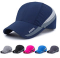 Wholesale Custom Breathable Lightweight Sun Protection Outdoor Hiking Running Quick Dry Sports Baseball Cap for Men Women