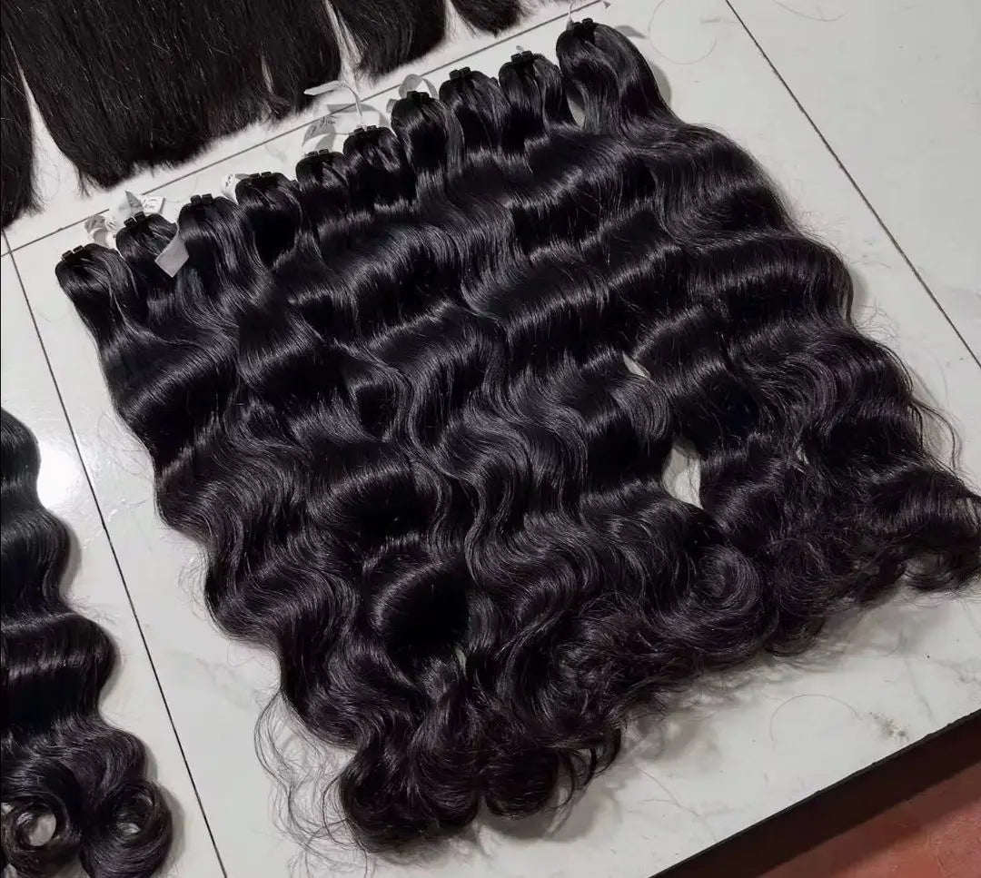 14A Water Wave Bundles 100% Human Hair Extensions Unprocessed Vietnamese Raw Hair Bundles Top Virgin Loose Deep Wave Hair Thick
