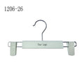 Wholesales Good Quality Plastic Pants Hangers with Clips for Garment Shops