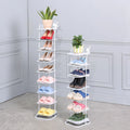 Professional Modern Unique Furniture Corner Stand Display 10 Tier Shoes Rack 10 Tier Shoes Shelf