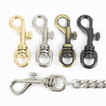 Deepeel BF141 Alloy Handbag Hardware Strong Bag Accessories Keychain Lobster Clasp Dog Buckle Swivel Hook for Replacement Straps