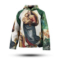 Low MOQ Quick Delivery Custom Men's Winter Pullover Hoodie Eco-Friendly Breathable Polyester/Cotton Woven Tapestry Design
