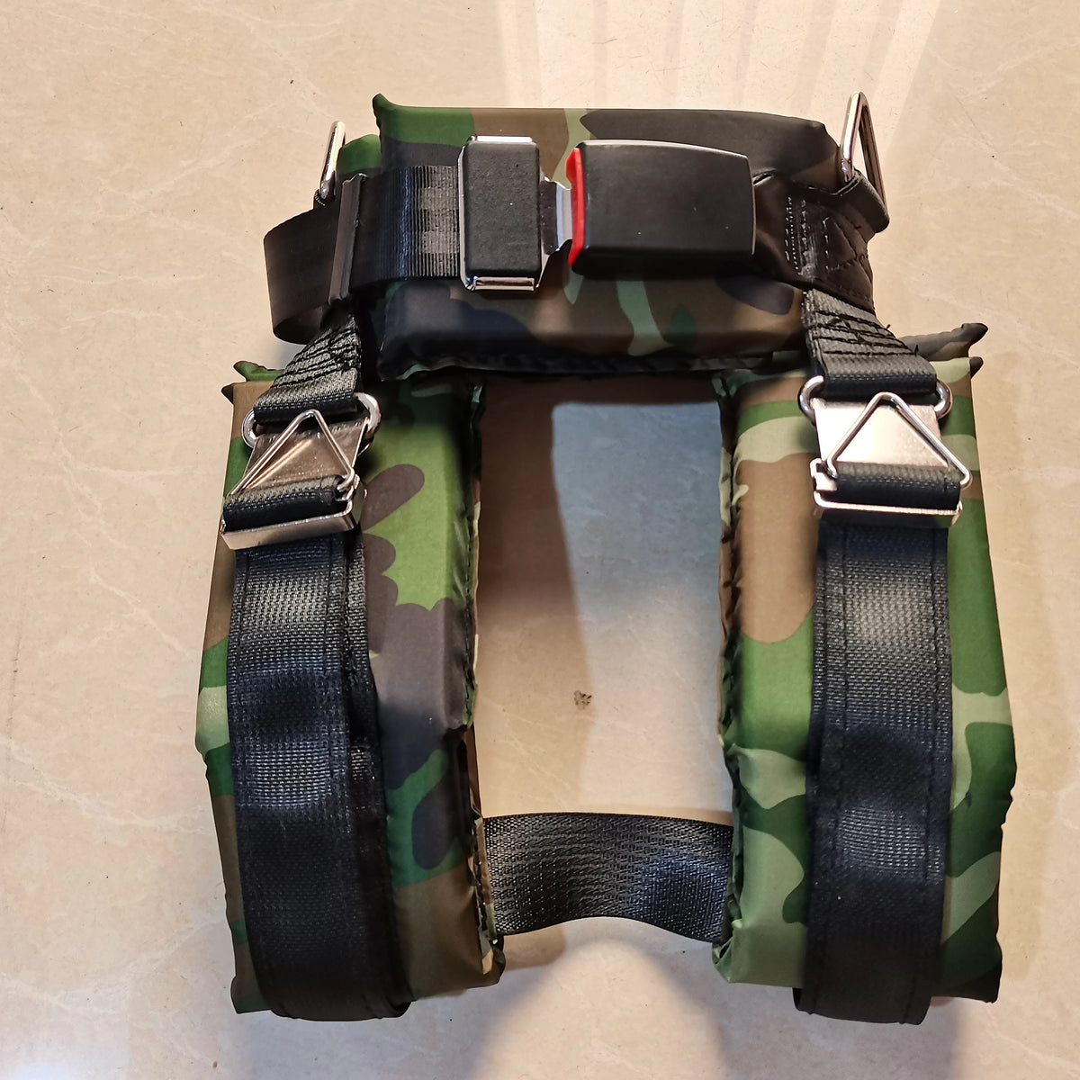 Outdoor Children's Trampoline Bed Camouflage Safety Belt Commercial Trampoline Safety Ride Equipment Accessories
