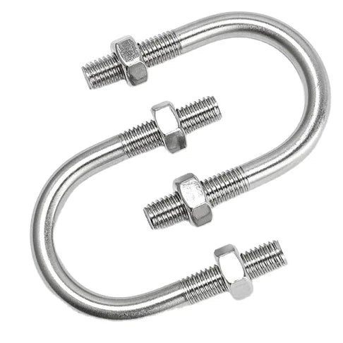 U Bolt 304 Stainless Steel U Bolt U Tube Clamp Clamp Fixed Buckle Mount M12M16M20M24 Bolt Fasteners Accept Customization