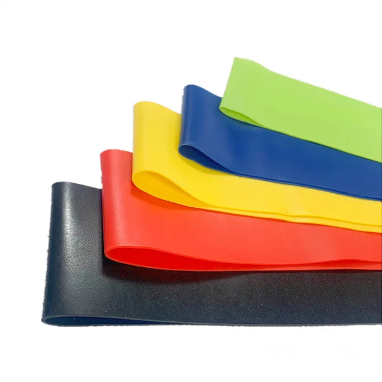 USSE Resistance Loop Exercise Bands with Instruction Guide and Carry Bag Set of 5