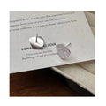 Geometric Wholesale 925 Sterling Silver Frosted Elegant Stud Earrings for Best Friends Birthday Gifts