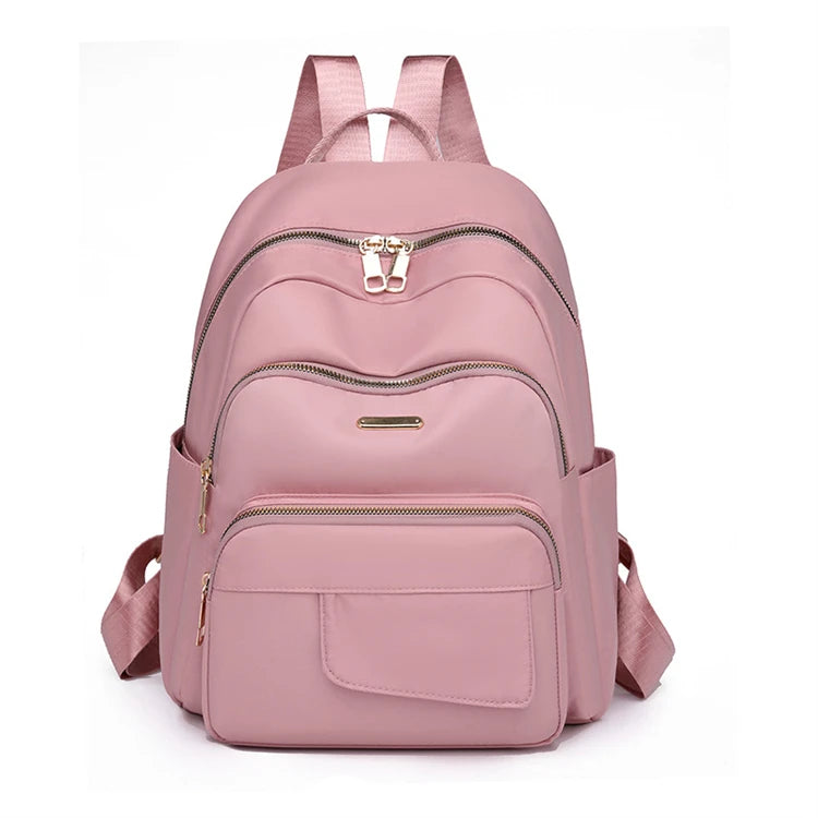 20l Polyester Running Fitness pink Antitheft Small Bagpack for Ladies