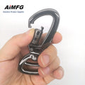 Retractable Dog Leash Spring Clip Rotating Swivel Snap Hook Dog Collar Aluminum Alloy Clip Heavy Industry