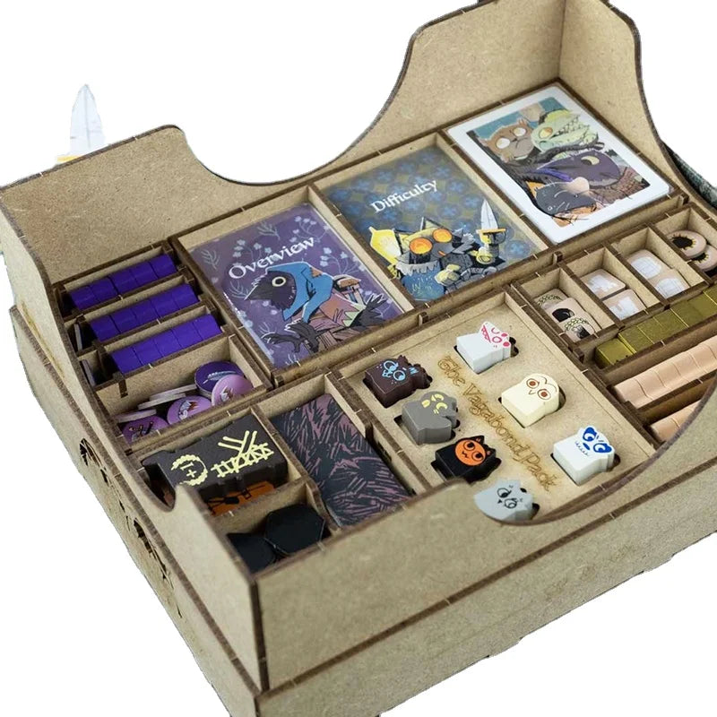 1-4 Players Shut the Box Dice Game Wooden Board Table Math Game and Shut-The-Box Instructions for Kids Adults Family