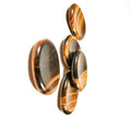 DIY Hot selling natural Tiger eye Worry Stone for gift