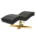 High-End Portable Curved Eyelash Line Facial Massage Bed Beauty Salon's Special Adjustable Head Bed with Hydraulic Lift Feature