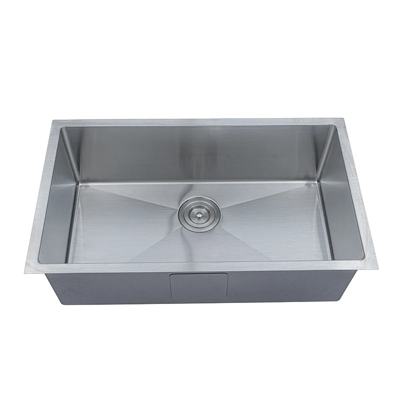 Hm Large SUS304 18 Gauge Stainless Steel Drop-in Commercial Farmhouse Kitchen Sink