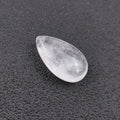 Hongzhuo Crystal Crafts Natural Color Flashy Clear Quartz Stone Pendant Teardrop Shape Customized Pendant Necklace Crafts