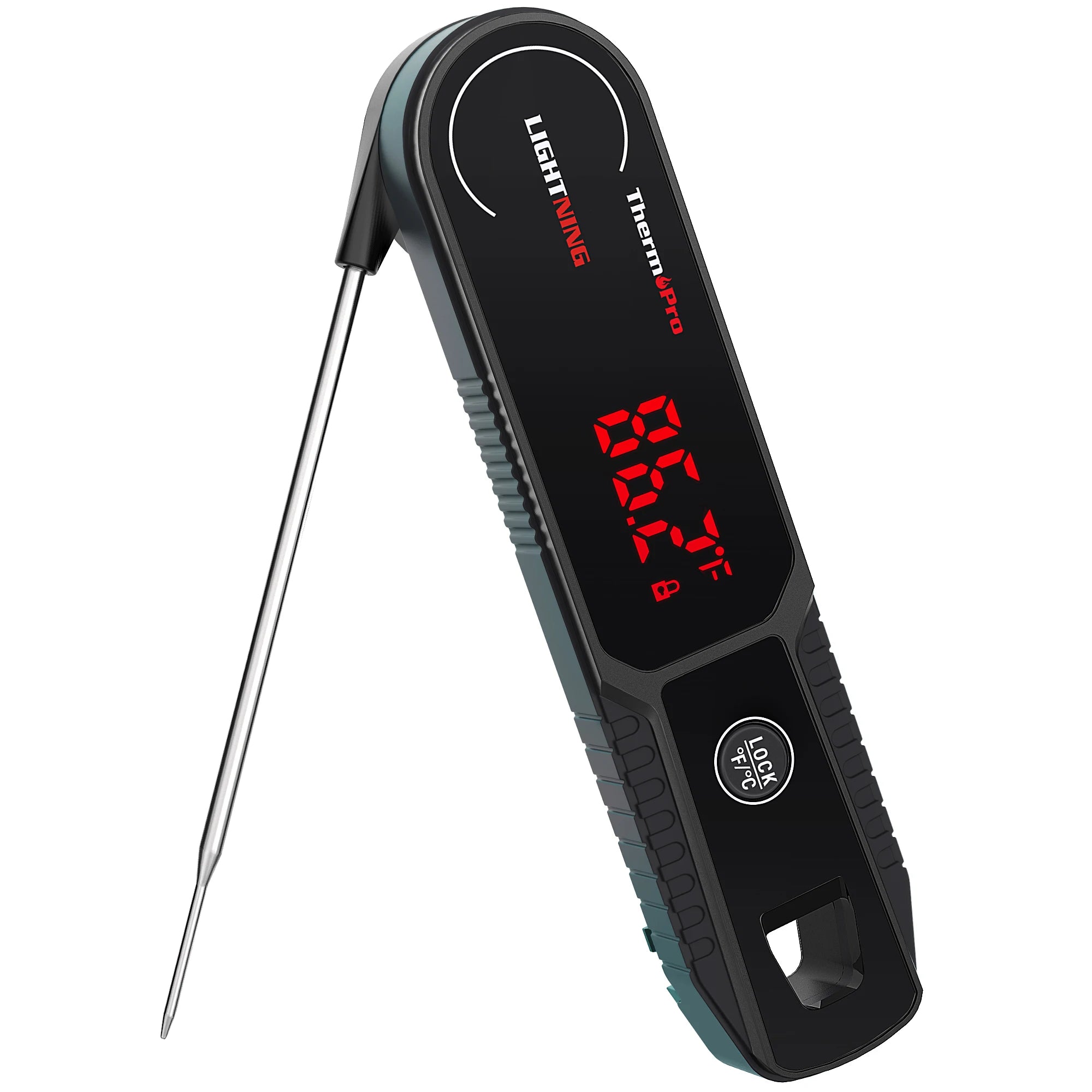 For ThermoPro TP622 Waterproof Instant Read Digital BBQ Meat Thermometer Plastic Construction