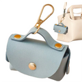 Ready Stock Pet Dog Bag Dispenser Leather Poop Bag Holder Dispenser Dog Bag Holder for Walking for Leash