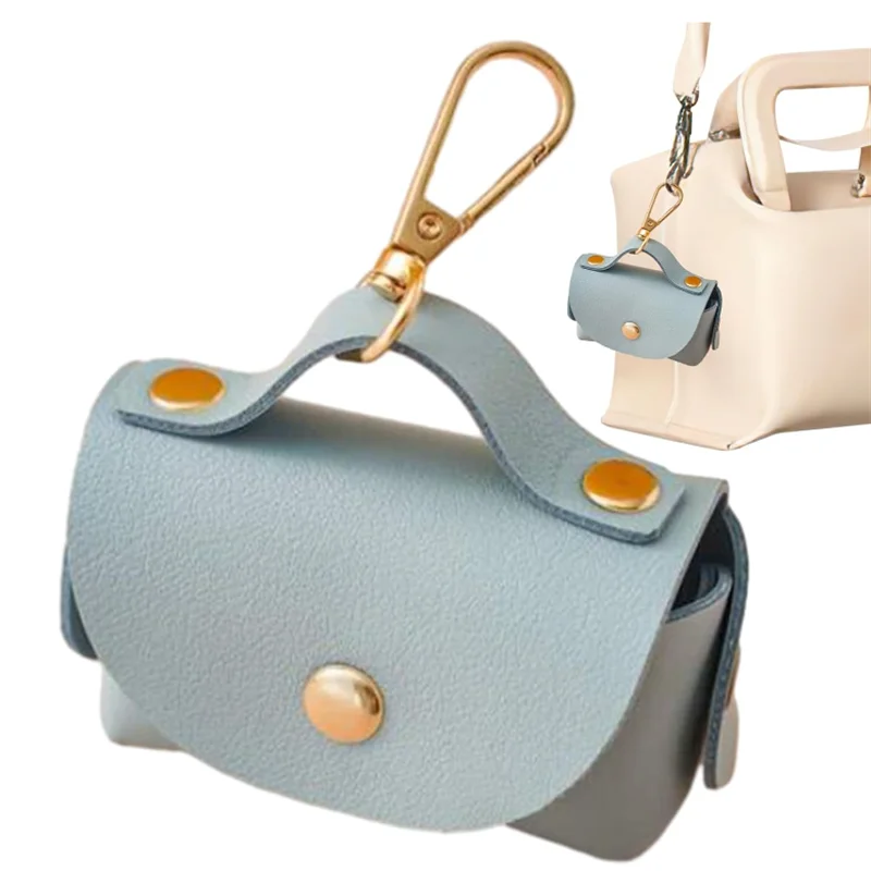 Ready Stock Pet Dog Bag Dispenser Leather Poop Bag Holder Dispenser Dog Bag Holder for Walking for Leash