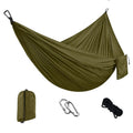 Factory Wholesale Lightweight Portable 270*140cm Nylon Parachute Fabric Outdoor Hammock Bed Modern Camping