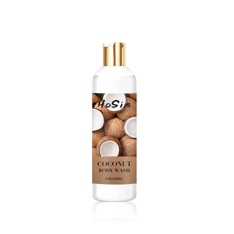 Daily Moisturizing Whitening Perfumed Organic Coconut Bubble Bath Shower Gel Dry Skin Soothing Rich Emollients Female Bath