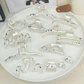 Jinhe Most Popular Alloy Hair Claw High Quality Shiny Crystal Metal Hair Grab Clip Large Women Metal Hair Claw Clips