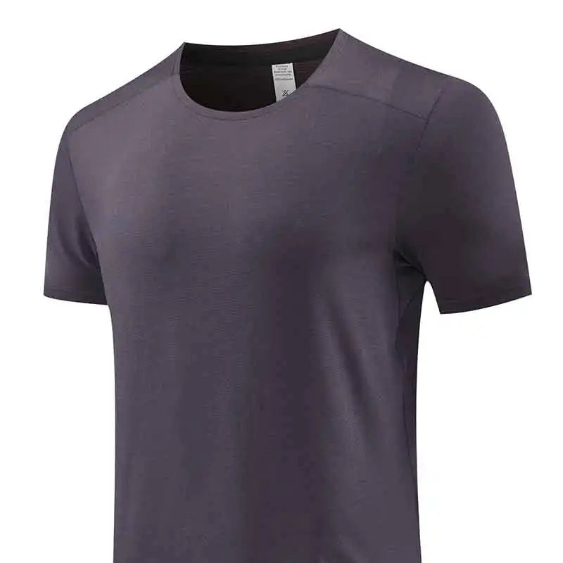 Men Active Sports Team Wear Shirts Custom Logo Breathable Sports Running Shirts 100% Polyester T-shirts Wholesale