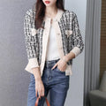2023 Women's Commuter Fashion Sweater French Small Fragrance Style Knitted Coat