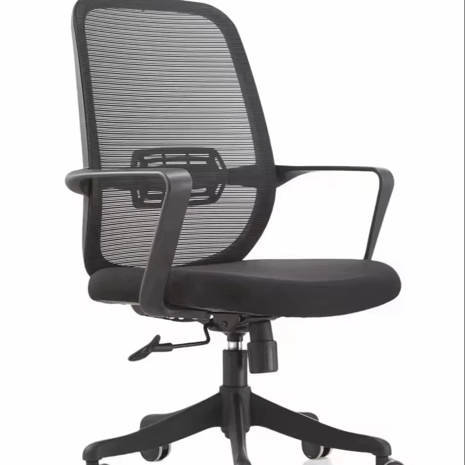 Hot Sale Modern Black Classic Rotating Delicate Mesh Lifting Executive Office Chair Comfortable Office Swivel Chair Furniture