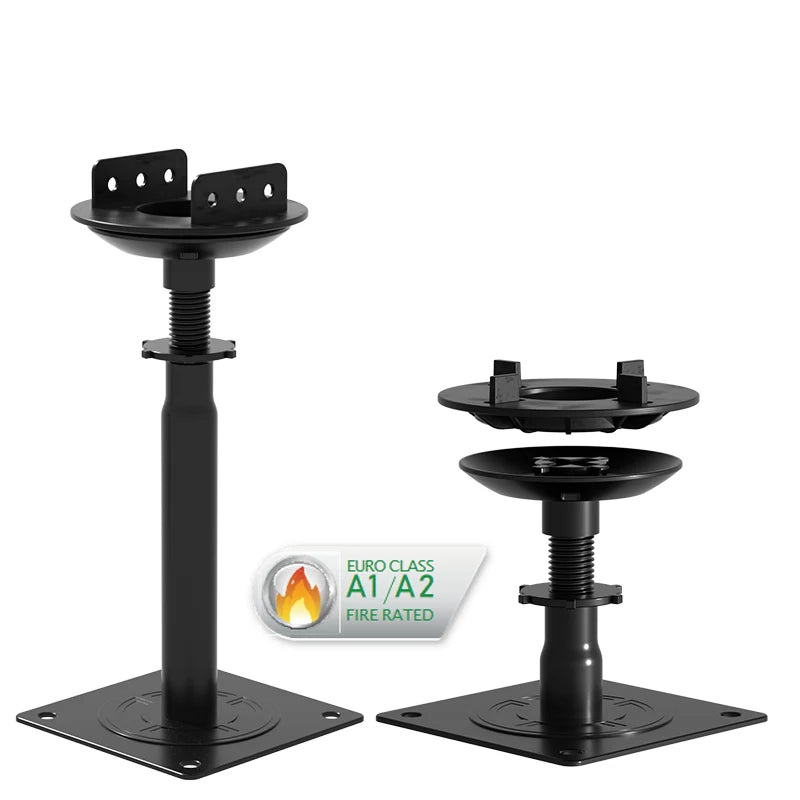 Steel Floor Pedestal Heavy Duty Tile Support Adjustable Paver Paving Pedestal Support