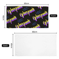 High Quality Custom Logo Microfiber Sports Towel Golf Yoga Gym Sports Sweat Towel Absorbent Quick Dry Microfiber Towel