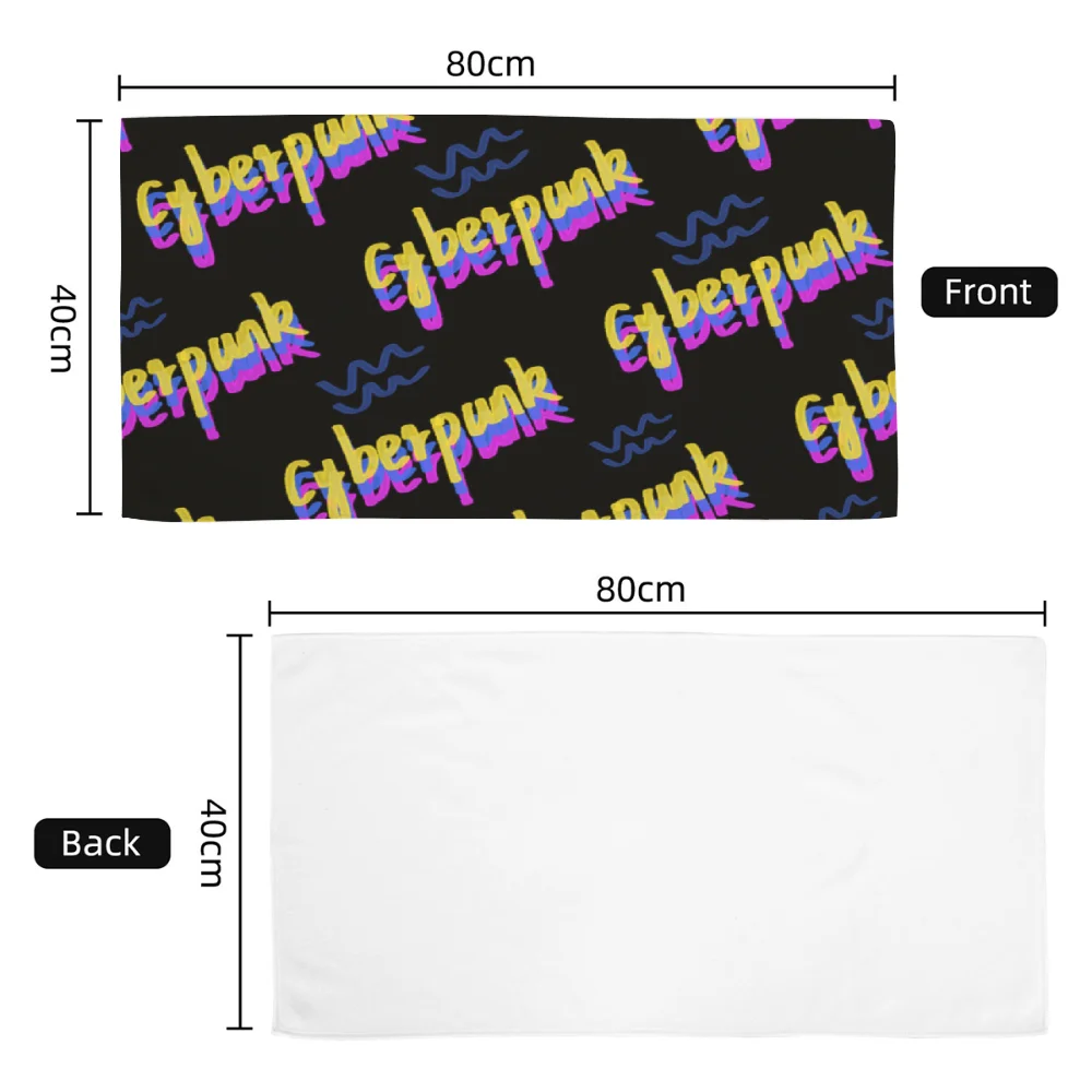 High Quality Custom Logo Microfiber Sports Towel Golf Yoga Gym Sports Sweat Towel Absorbent Quick Dry Microfiber Towel