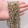 New Color 2mm Crystal Rondelle Faceted Glass Beads Round Crystal Loose Spacer Beads for Jewelry Making DIY Necklace Bracelet