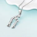 Trendy New Stainless Steel Mother and Daughter Son Necklace  Delicate Cross Chain Accessories Special Gift for Mother