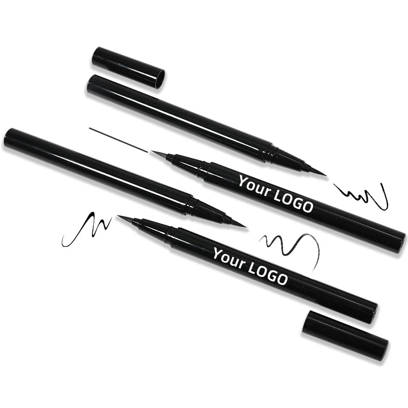 OCHAIN Small Moq Waterproof Private Label Black Eye Liner for Eyes Makeup Liquid Eyeliner