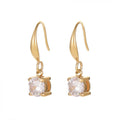 New Arrivals Gold Plated Jewelry Earring Diamond Pendant Earring