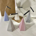 European-style Geometric Conical Iceberg Scented Candle Home Decoration Ornament Soy Wax Romantic Decorative Prop
