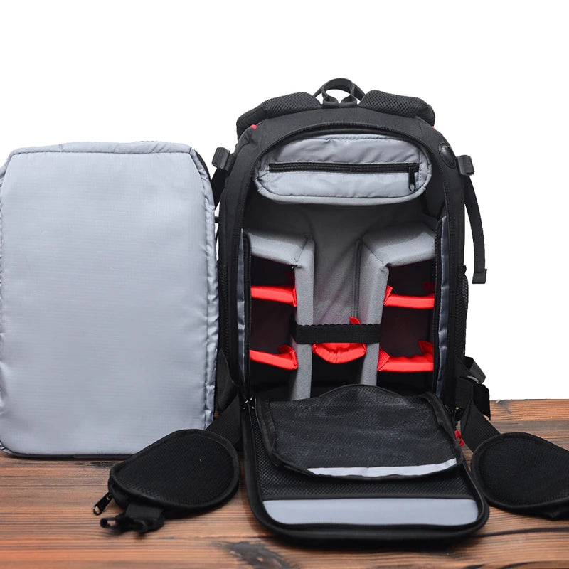 Custom Waterproof Professional Digital DSLR Camera Bags Video Backpacks for Photography