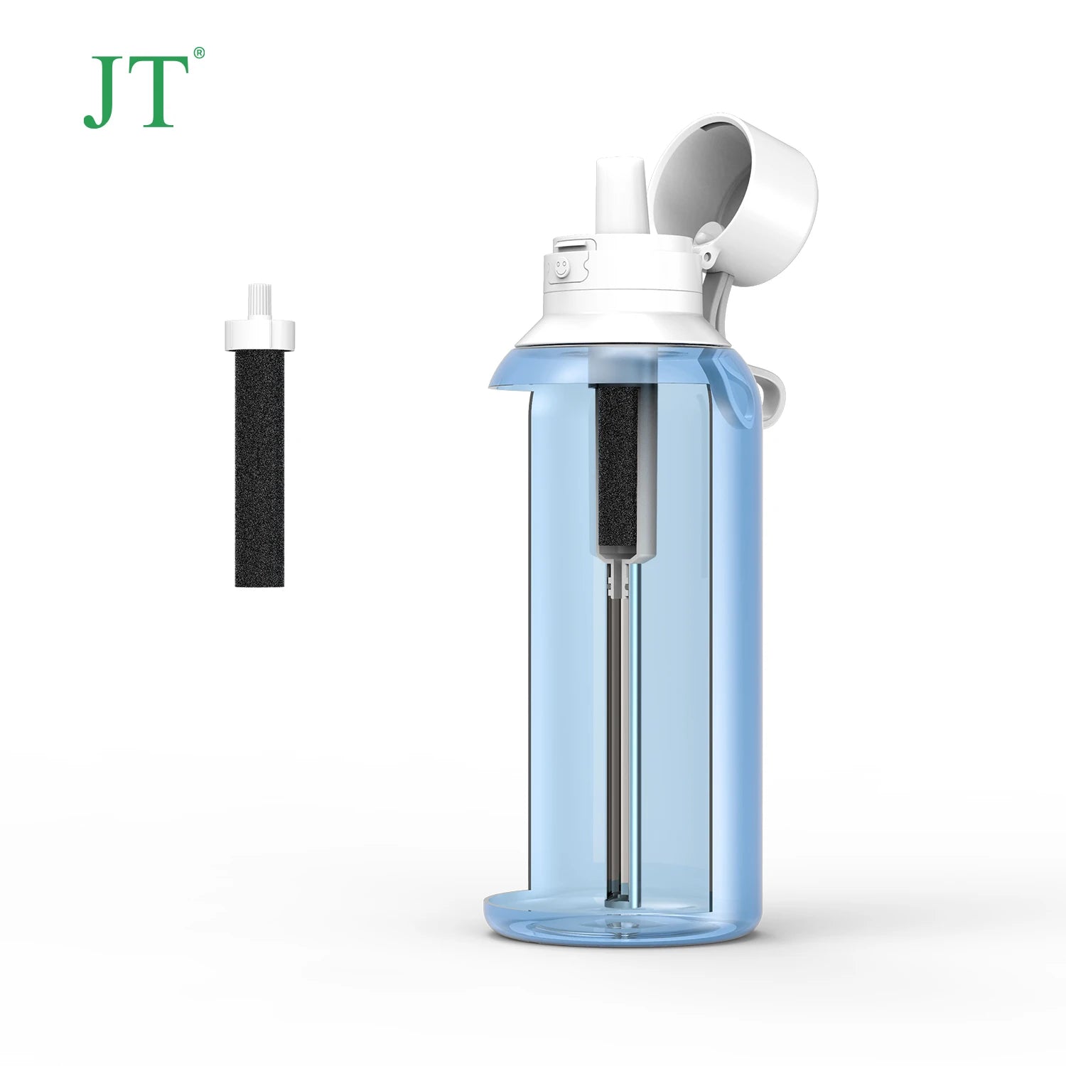 Filter Impurities Water Improve Taste Portable Plastic Water Bottles with Filter Custom logo